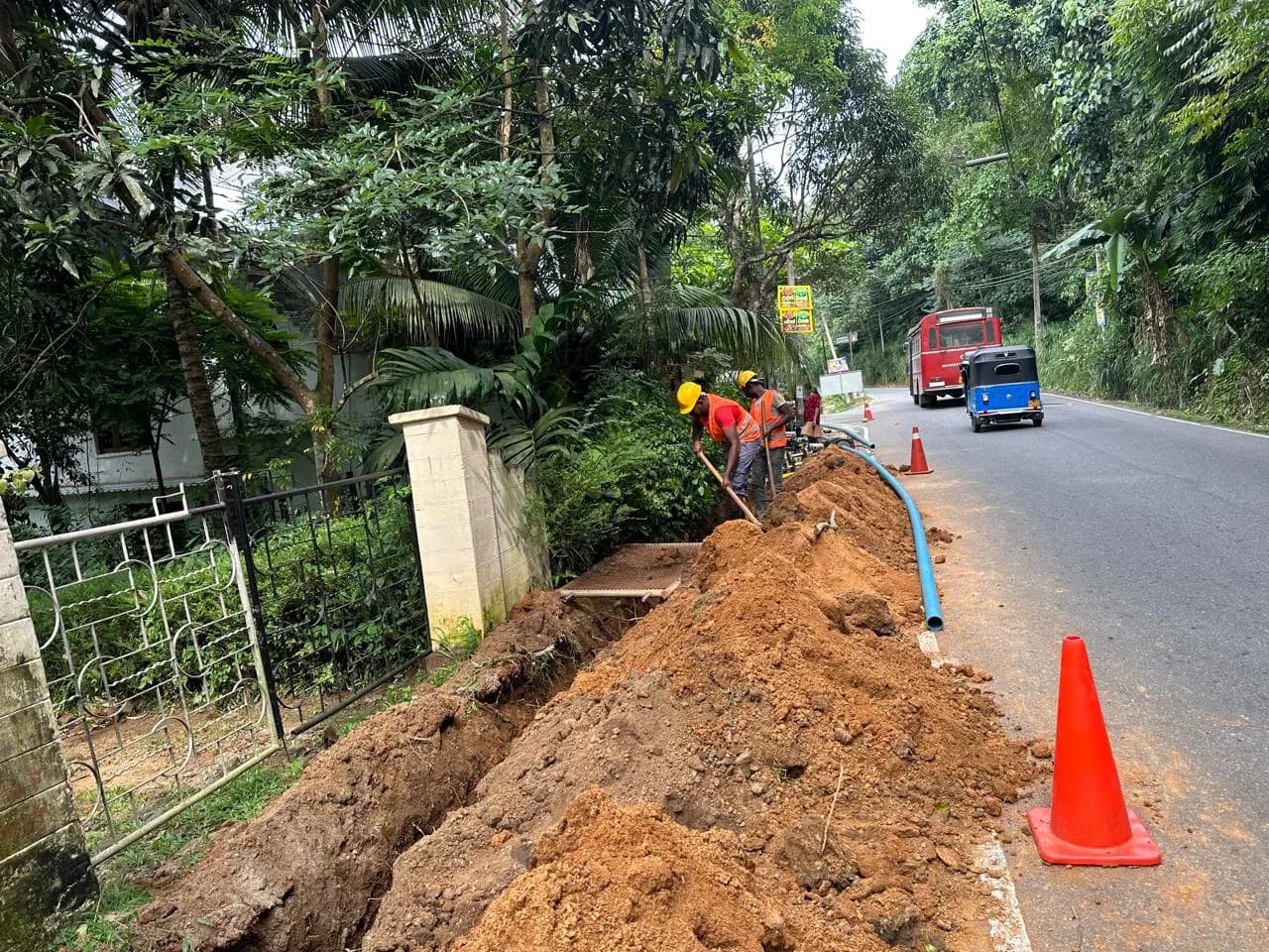 HDPE Pipe Layout - view 3